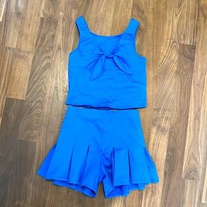 Habitual Girls Skort and Tank top set